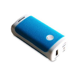 暴享智能移動(dòng)電源LQ-5600A 大容量便攜能量，淺藍(lán)色格調(diào)之選
